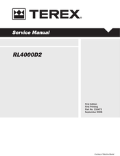 Terex RL4000D2 Service Manual