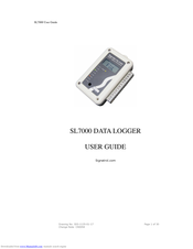 Signatrol SL7002 User Manual