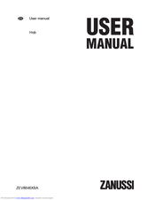 Zanussi ZEV8646XBA User Manual
