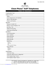 GAI-TRONICS Clean Phone 295-702W Manual