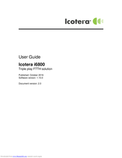 Icotera i6800 User Manual