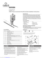 Nvent RAYCHEM HWT-P Installation Instructions Manual