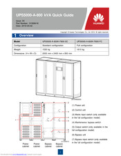 Huawei UPS5000-A-800K-F800-FC Quick Manual
