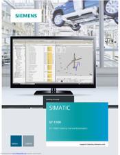Siemens SIMATIC S7-1500T Getting Started