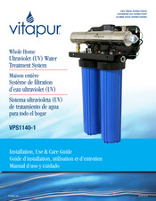 vitapur VPS1140-1 Installation, Use & Care Manual
