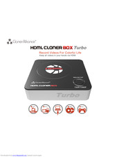 ClonerAlliance HDML-Cloner Box Turbo CA-988BT User Manual