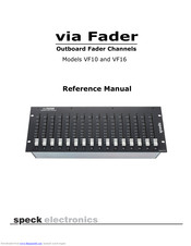 Speck via Fader VF10 Reference Manual