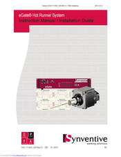 Synventive eGate Instruction Manual / Installation Manual