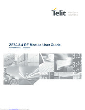 Telit Wireless Solutions ZE60-2.4 User Manual