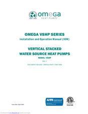 Omega VSHP 020 Installation And Operation Manual