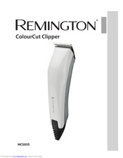 Remington ColourCut HC5035 User Manual