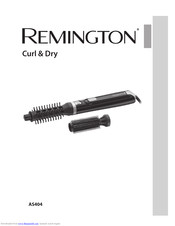 Remington Curl & Dry AS404 User Manual