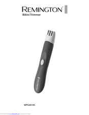 Remington WPG4010C User Manual