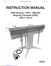 ELECTRABRAKE EB1250 Instruction Manual