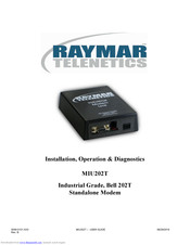 Raymar MIU202T User Manual