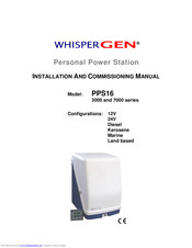 Whisper Tech WhisperGen 3000 Series Installation And Commissioning Manual