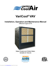 United CoolAir AVW52 Installation, Operation And Maintenance Manual