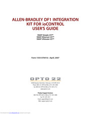 Allen-Bradley DF1 User Manual