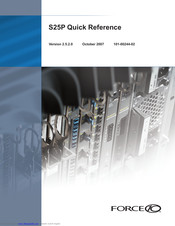 Force 10 S25P Quick Reference