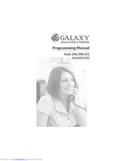 Galaxy EPABX 308 Programming Manual
