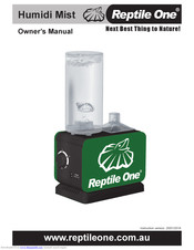 Reptile One Humidi Mist Owner's Manual