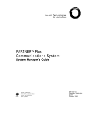 Lucent Partner Plus System Manager's Manual