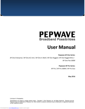 Pepwave AP One Flex 300M AP Pro User Manual