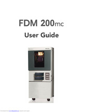 Stratasys FDM 200mc User Manual