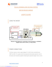 Eckstein komponente POLOLU DRV8834 User Manual