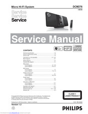 Philips DCM 276 Series Service Manual