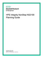 HPE Integrity NonStop NS2100 Planning Manual