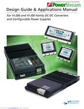 VICOR VI-J00 Series Design Manual & Applications Manual