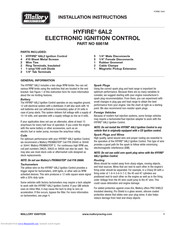 Mallory HYFIRE 6AL2 Installation Instructions Manual