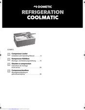 Dometic Coolmatic CSMP2 Installation And Operating Manual