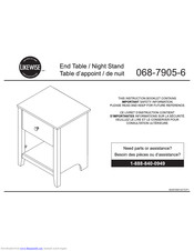 Likewise 068-7905-6 Instruction Manual
