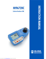 Hanna Instruments HI 96753C Instruction Manual