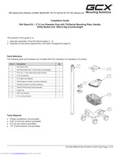 Gcx RS-0006-64 Installation Manual