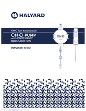 Halyard ON-Q ONDEMAND Instructions For Use Manual