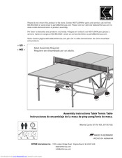Kettler Monte Carlo 07176-926 Assembly Instructions Manual