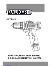 BAUKER CDT212W Original Instruction Manual