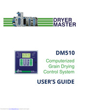 Dryer Master DM510 User Manual