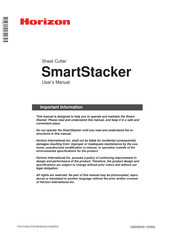 Horizon Fitness SmartStacker User Manual