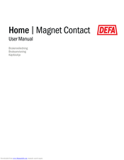 DEFA Magnet Contact User Manual