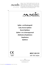 Magic MGC LSH 3 R Operating Instructions Manual