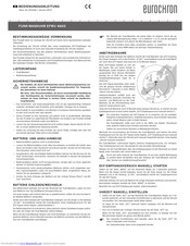 Eurochron EFWU 4603 Operating Manual