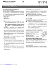 Eurochron EFWU 2601 Operating Manual