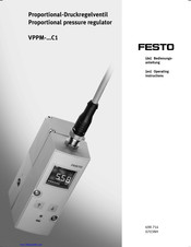 Festo VPPM-**C1 Series Operating Instructions Manual