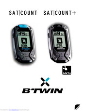 Btwin SATCOUNT+ Manual