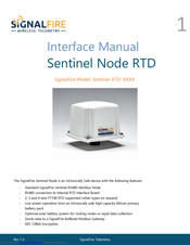 SignalFire Sentinel-485-2DI Series Interface Manual
