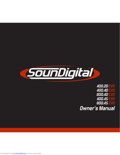 SoundDigital 400.2D EVO Owner's Manual